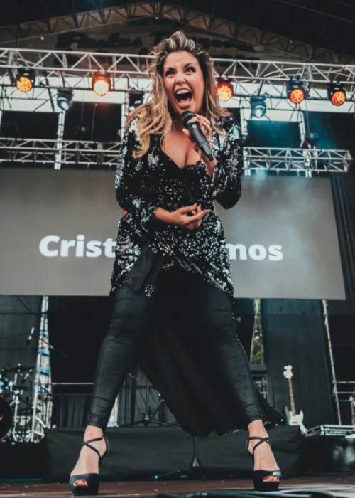 Cartel de Concierto de Cristina Ramos en Madrid