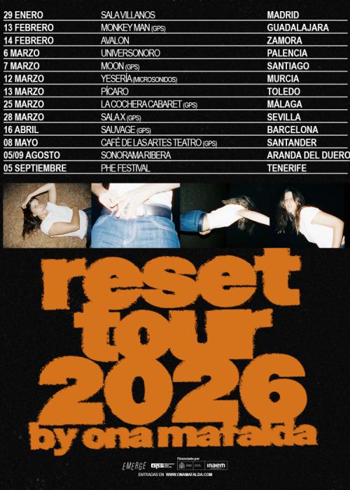 Cartel de Concierto de Ona Mafalda en Santander