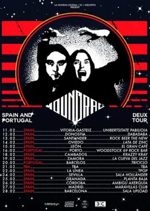 Cartel de Concierto de Moundrag en León