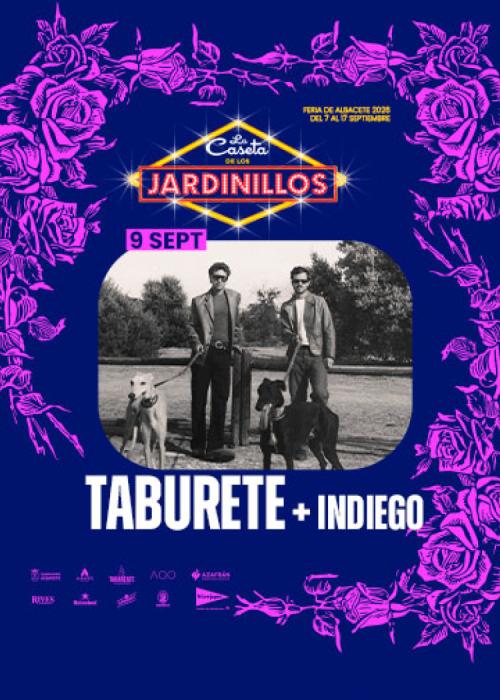 Cartel de Concierto de Taburete en Albacete