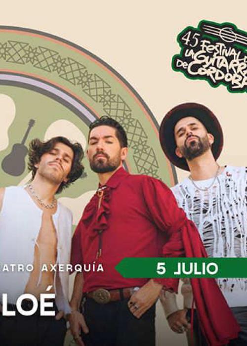 Cartel de Concierto de Siloé en Córdoba