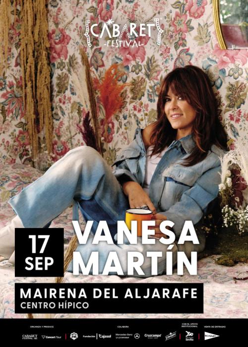 Cartel de Concierto de Vanesa Martín en Mairena del Aljarafe