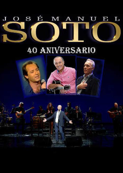 Cartel de Concierto de José Manuel Soto en Madrid