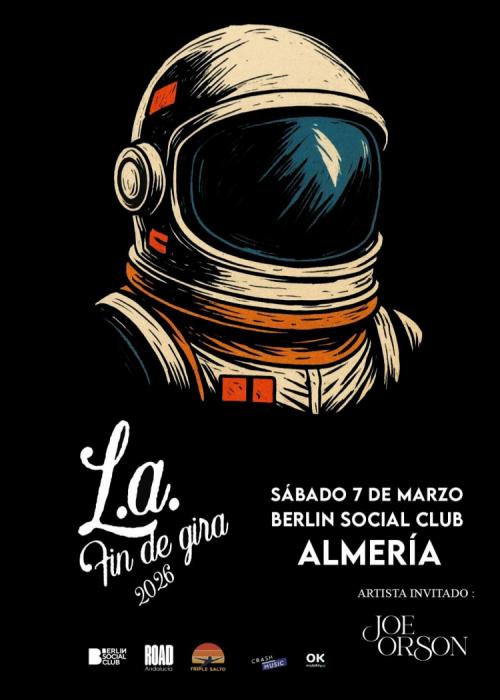 Cartel de Concierto de L.A. en Almería