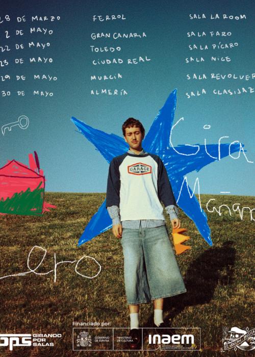 Cartel de Concierto de Lero en Ciudad Real