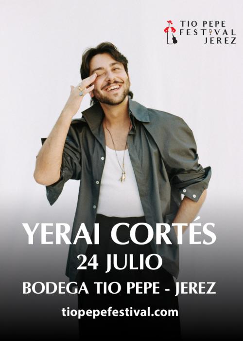 Cartel de Concierto de Yerai Cortés en Jerez de la Frontera