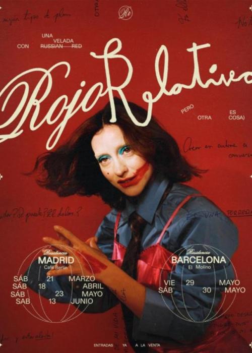 Cartel de Concierto de Russian Red en Barcelona (Segunda Fecha)