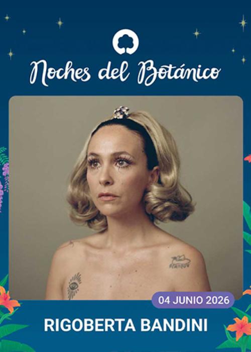 Cartel de Concierto de Rigoberta Bandini en Madrid (Tercera Fecha)