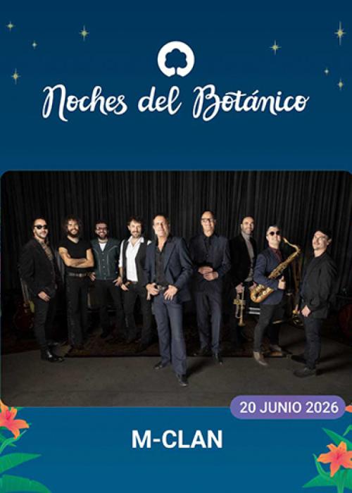 Cartel de Concierto de M Clan en Madrid