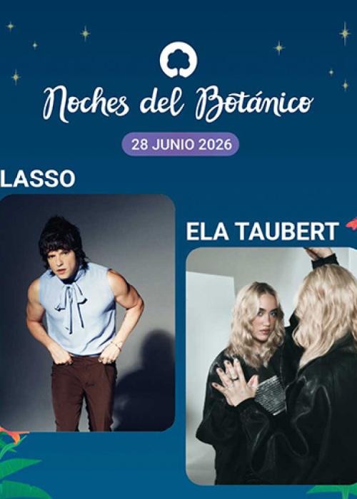 Cartel de Concierto de Lasso + Ela Taubert en Madrid