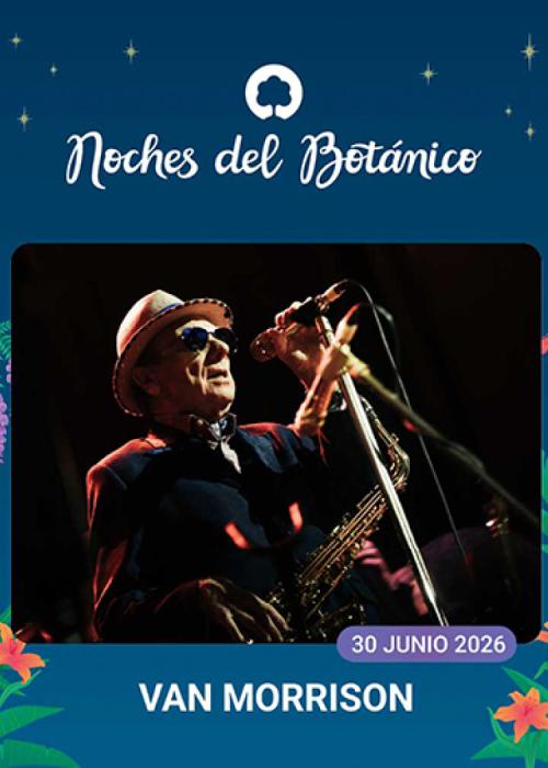 Cartel de Concierto de Van Morrison en Madrid (Primera Fecha)
