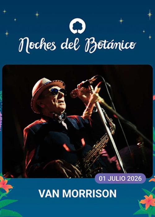 Cartel de Concierto de Van Morrison en Madrid (Segunda Fecha)