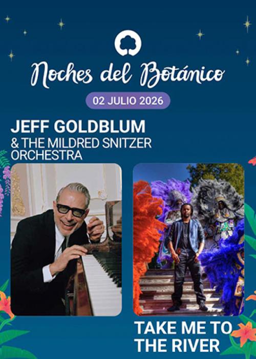 Cartel de Jeff Goldblum & The Mildred Snitzer Orchestra en Madrid