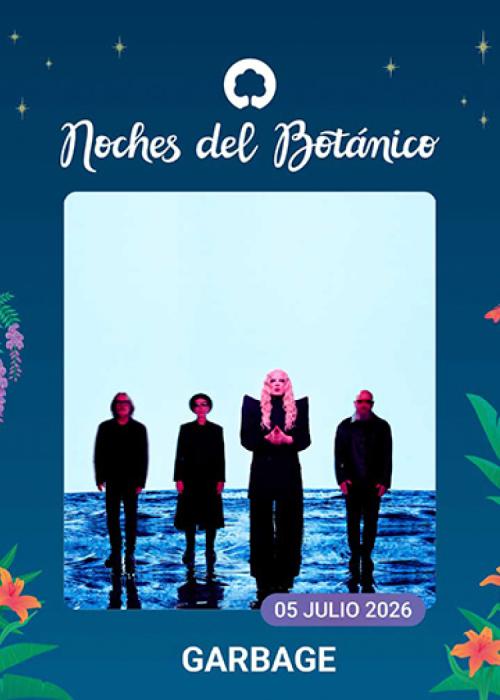 Cartel de Concierto de Garbage en Madrid