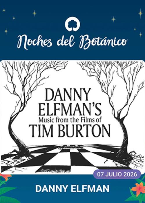 Cartel de Concierto de Danny Elfman en Madrid (Nueva Fecha)
