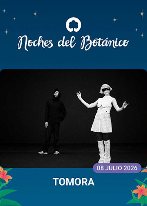 Cartel de Concierto de Tomora en Madrid