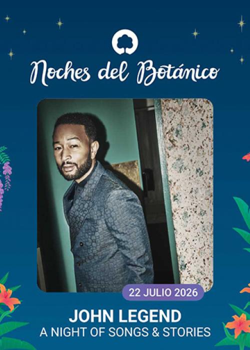Cartel de Concierto de John Legend en Madrid