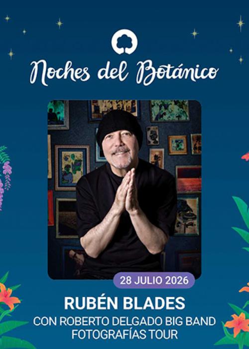 Cartel de Concierto de Rubén Blades en Madrid