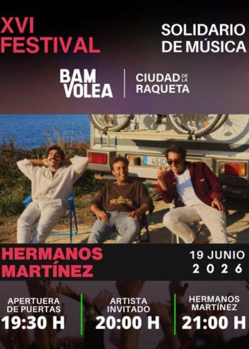 Cartel de Concierto de Hermanos Martínez en Madrid