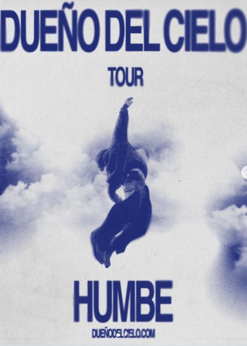 Cartel de Concierto de Humbe en Barcelona