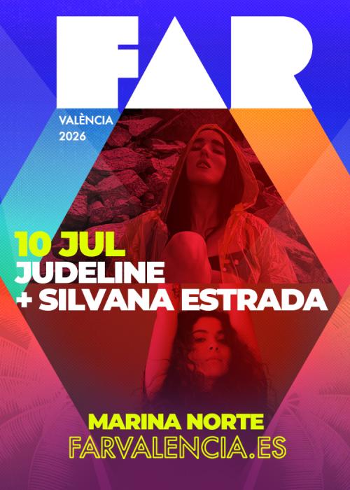 Cartel de Concierto de Silvana Estrada + Judeline en Valencia