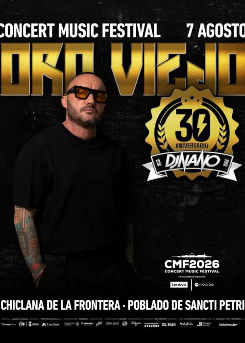 Cartel de ORO VIEJO by DJ Nano en Chiclana de la Frontera