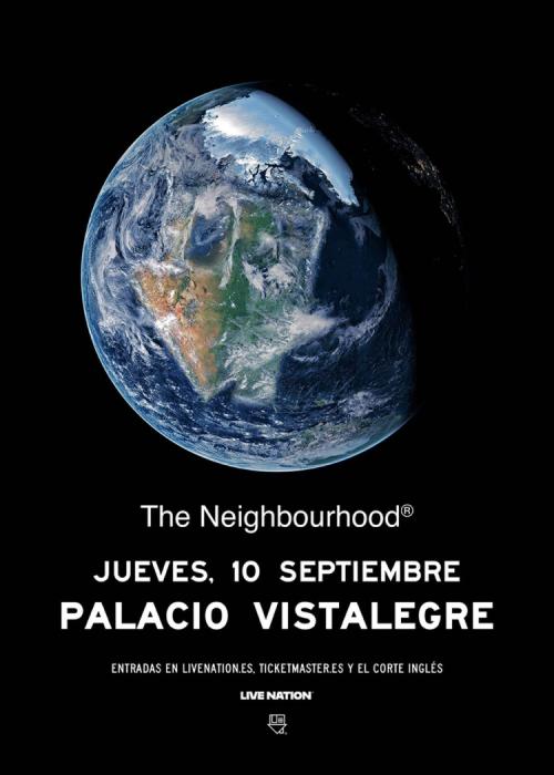 Cartel de Concierto de The Neighbourhood en Madrid