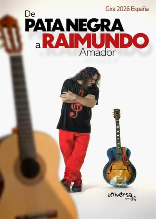 Cartel de Concierto de Raimundo Amador en Almuñecar