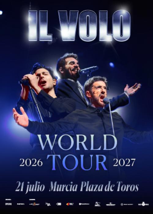 Cartel de Concierto de Il Volo en Murcia