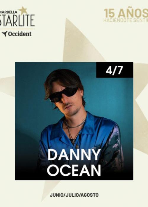 Cartel de Concierto de Danny Ocean en Marbella