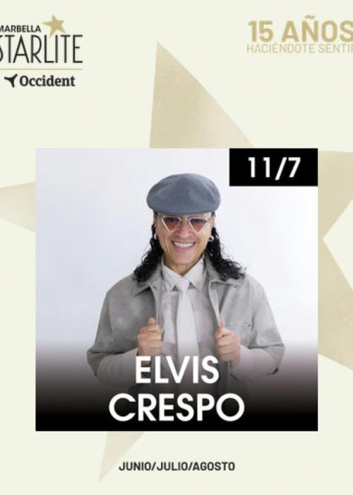 Cartel de Concierto de Elvis Crespo en Marbella