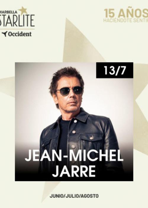 Cartel de Concierto de Jean-Michel Jarre en Marbella