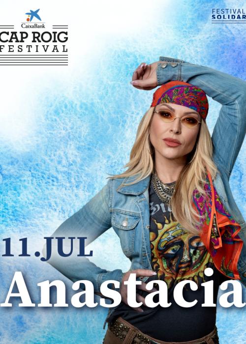 Cartel de Concierto de Anastacia en Girona