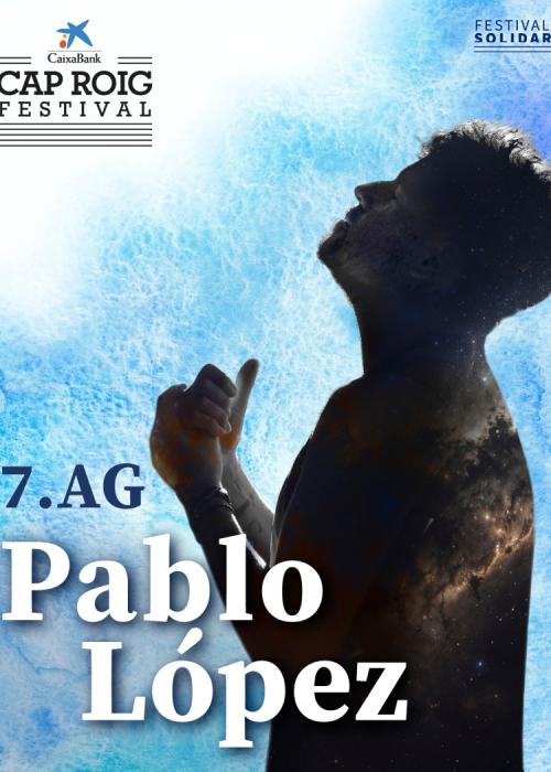 Cartel de Concierto de Pablo López en Girona