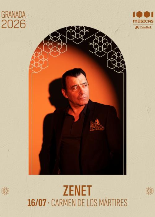 Cartel de Concierto de Zenet en Granada