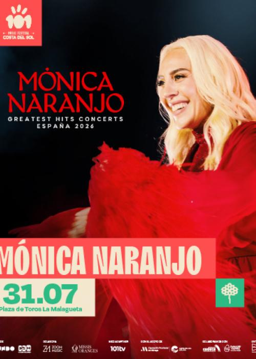 Cartel de Concierto de Mónica Naranjo en Málaga