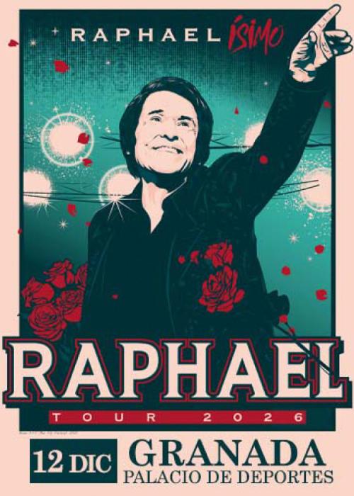 Cartel de Concierto de Raphael en Granada