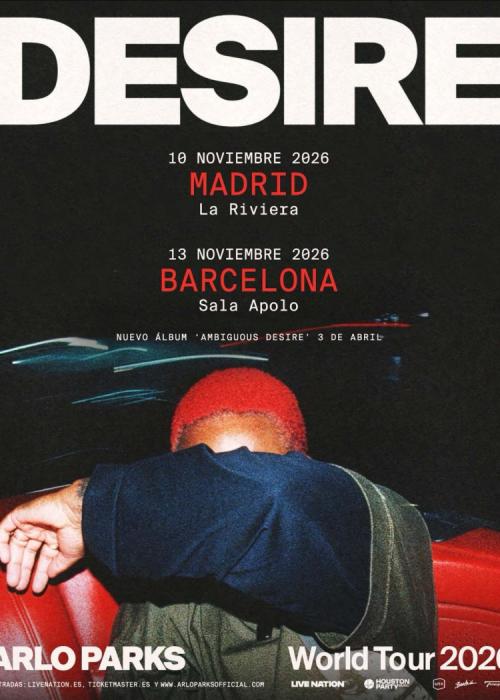 Cartel de Concierto de Arlo Parks en Barcelona
