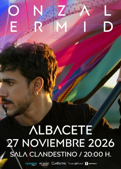 Cartel de Concierto de Gonzalo Hermida en Albacete
