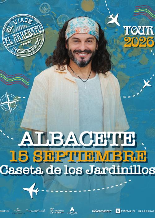 Cartel de Concierto de El Arrebato en Albacete