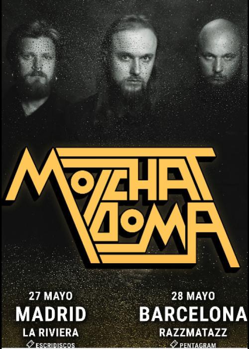 Cartel de Concierto de Molchat Doma en Barcelona