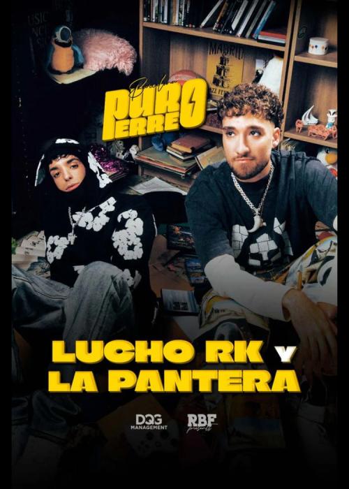 Cartel de Concierto de Lucho RK + La Pantera en Gran Canaria