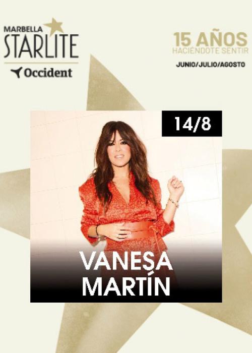 Cartel de Concierto de Vanesa Martín en Marbella