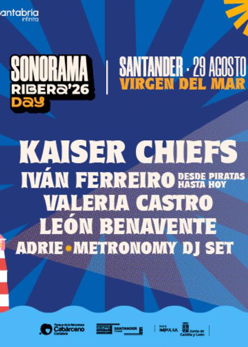 Cartel de Festival Sonorama Ribera Day 2026 en Santander