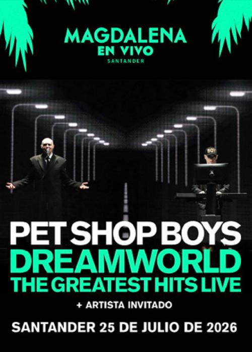 Cartel de Concierto de Pet Shop Boys en Santander
