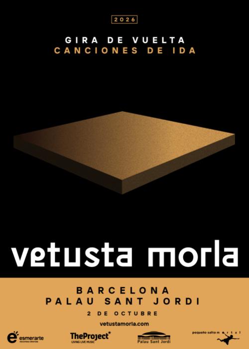 Cartel de Concierto de Vetusta Morla en Barcelona