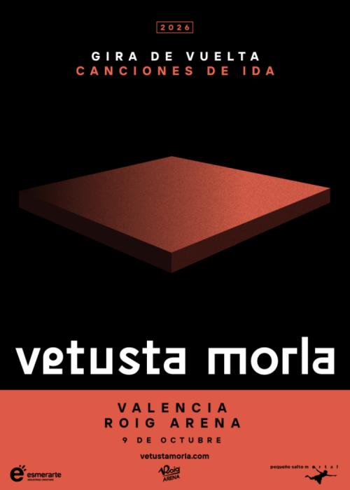 Cartel de Concierto de Vetusta Morla en Valencia
