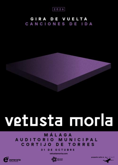 Cartel de Concierto de Vetusta Morla en Málaga