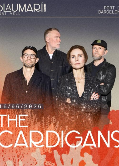 Cartel de Concierto de The Cardigans en Barcelona