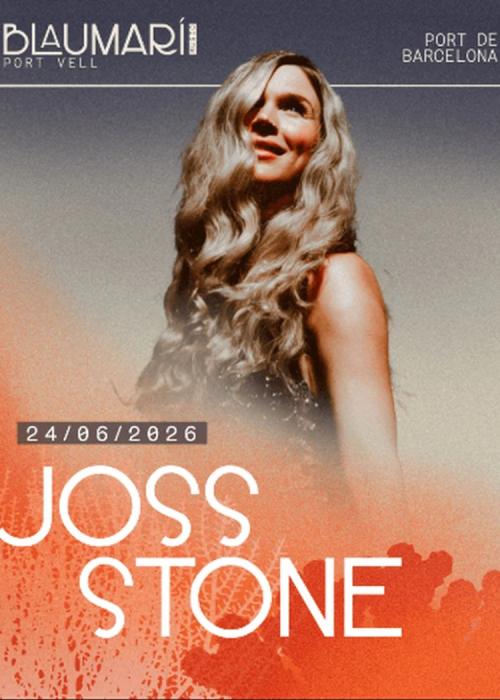 Cartel de Concierto de Joss Stone en Barcelona